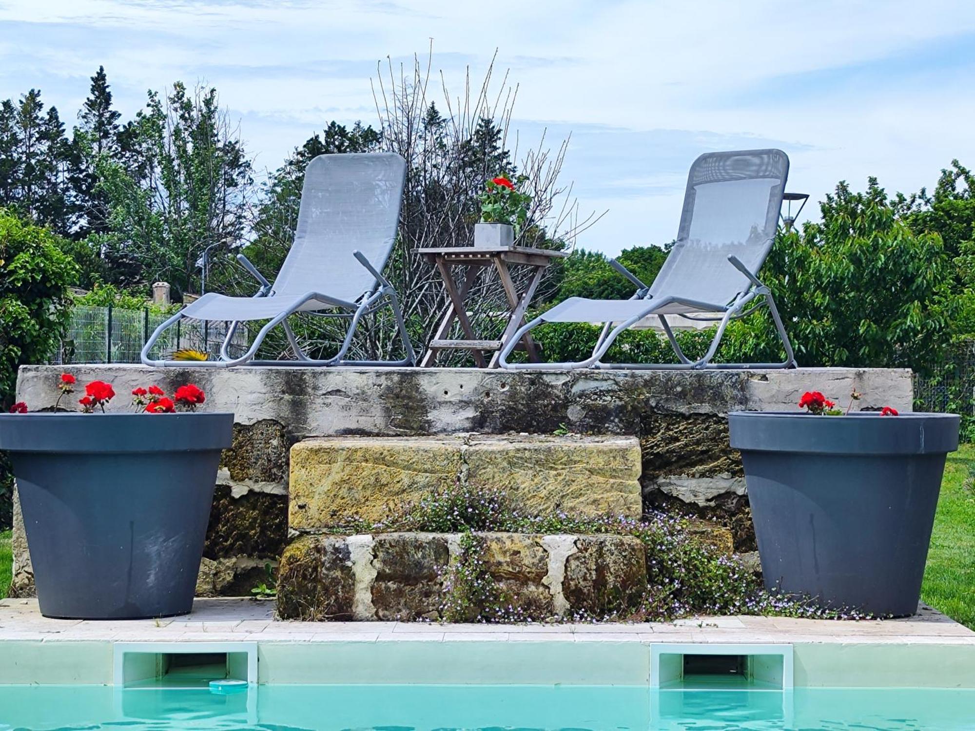 Sainte-Terre Jolie Villa Avec Piscine Dans Le St Emilionnais מראה חיצוני תמונה